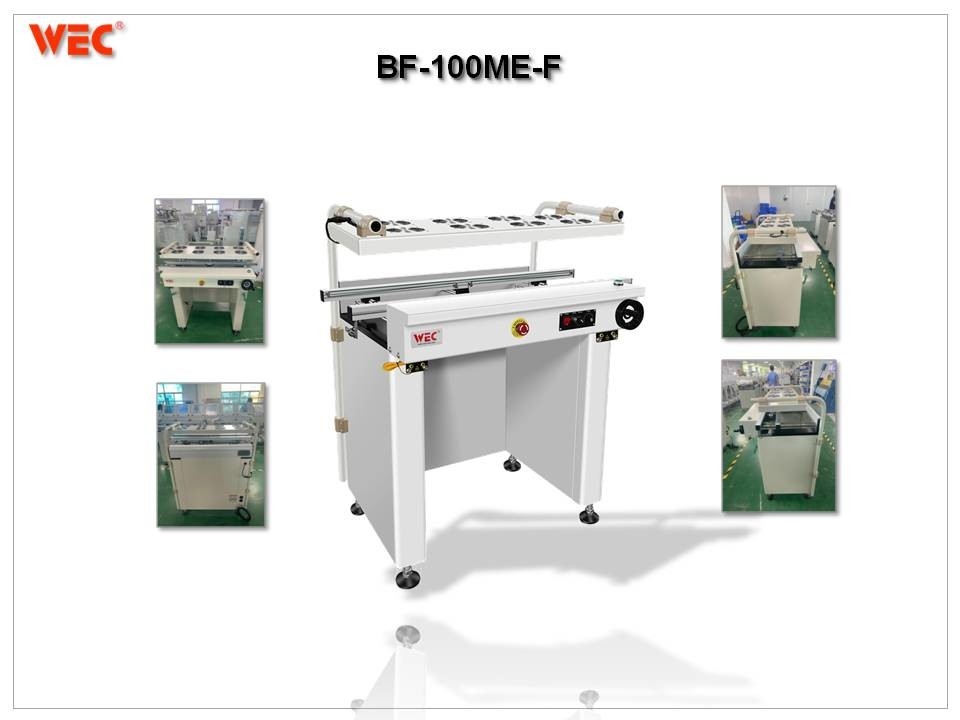 CE 1.0m PCB Handling Machine PCB Inspection Conveyor With Cooling Fans